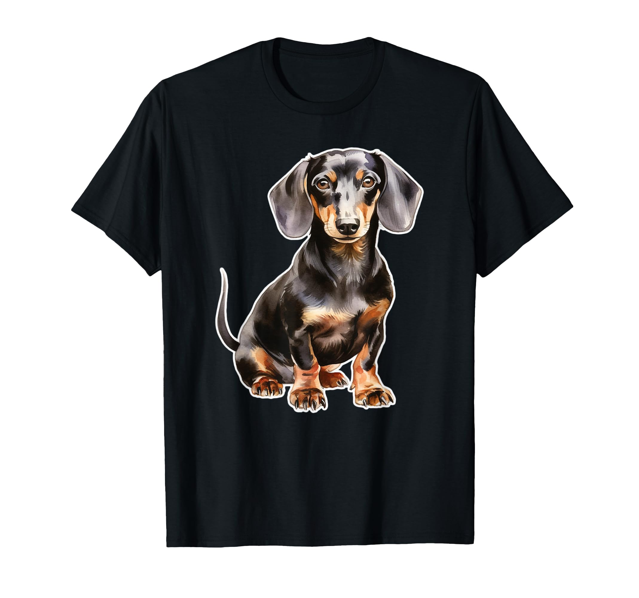 Amazon | ミニチュアダックスフントの子犬 Tシャツ | Tシャツ